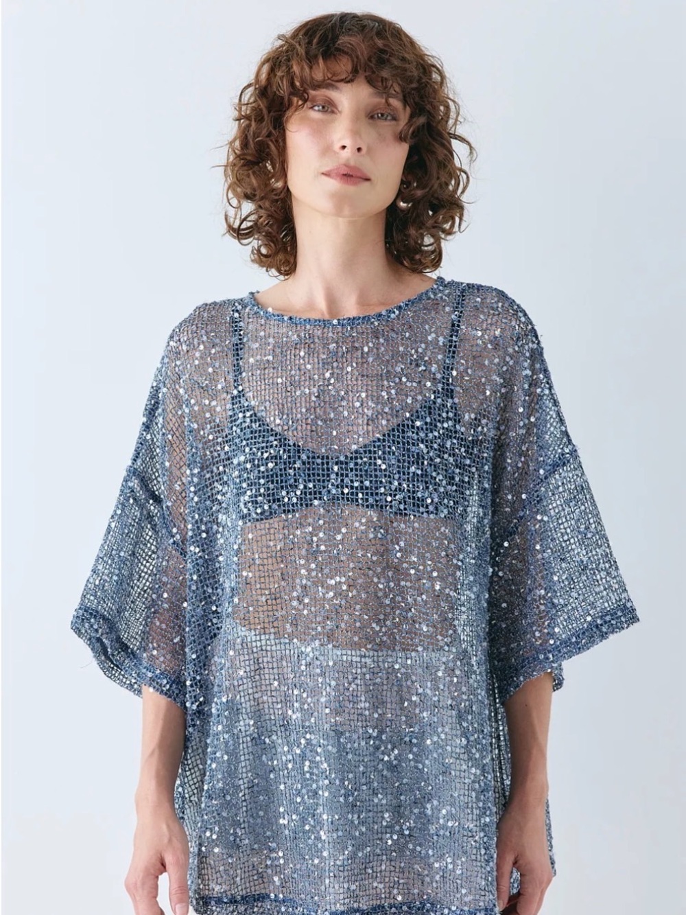 VRG GRL SEQUIN TOP